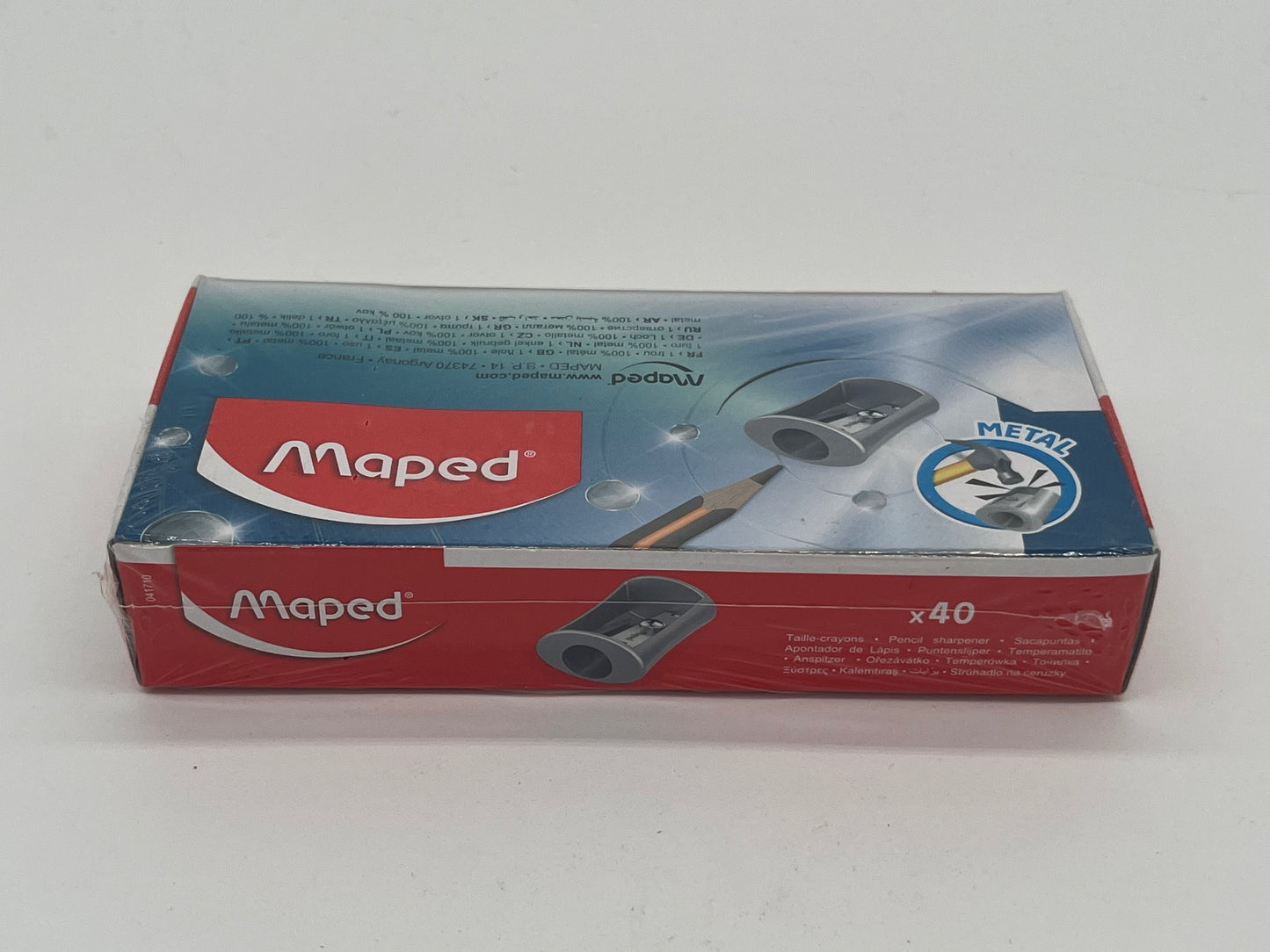SACAPUNTAS METAL X40 MAPED 17106