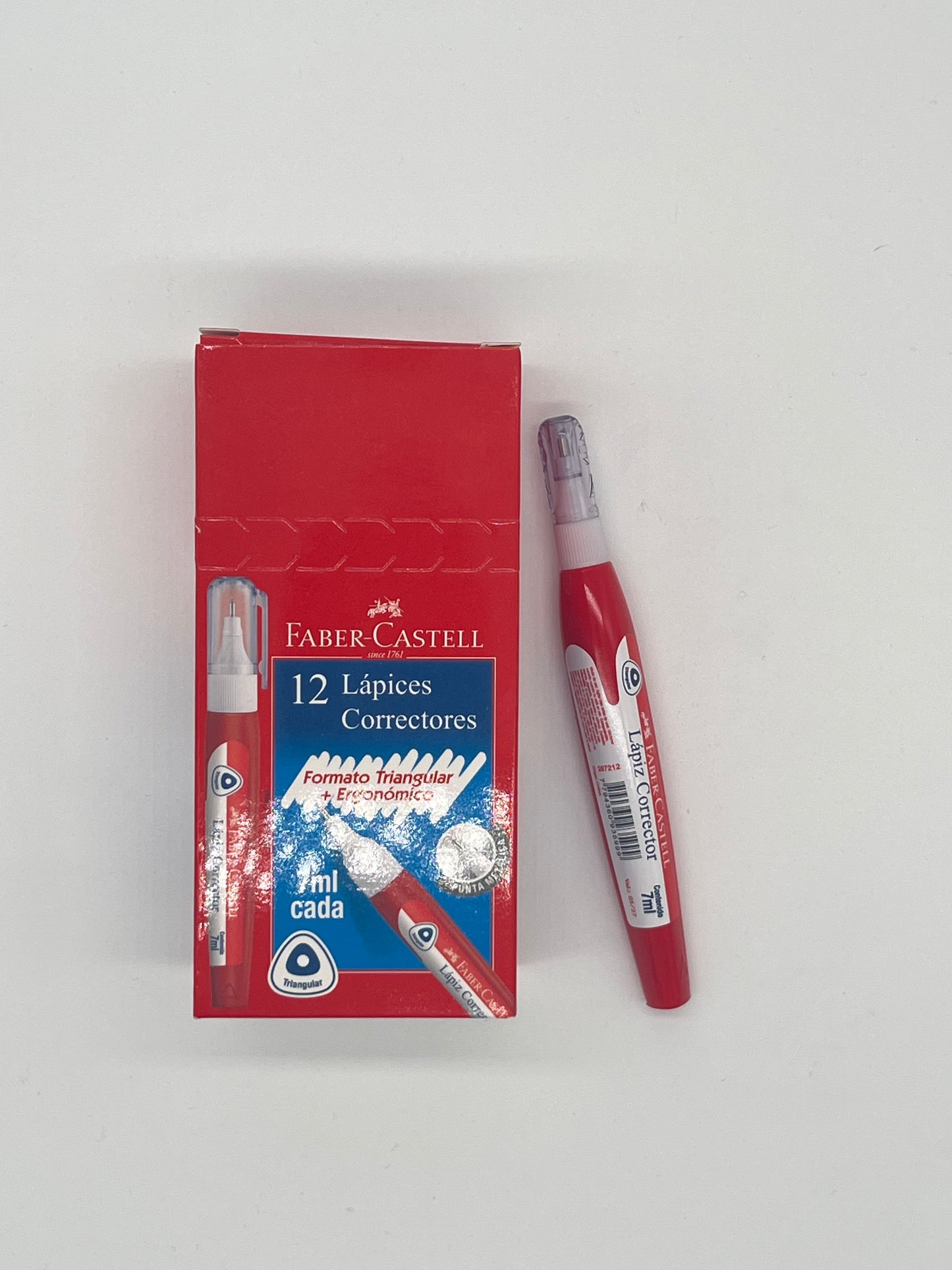 LAPIZ CORRECTOR X12 FABER CASTELL 287212 36002