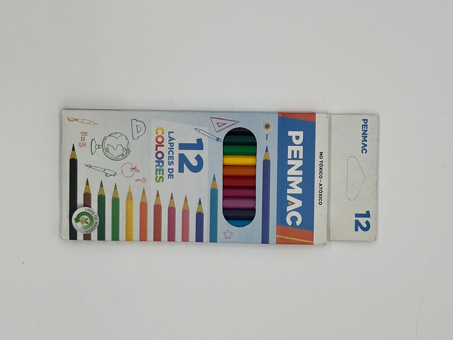 LAPICES DE COLORES X12 PENMAC 160103