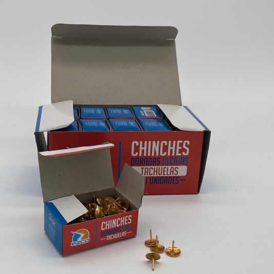 CHINCHES DORADAS X10CJ 100UN 95467 EZCO